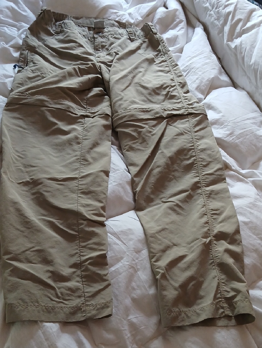 White Sierra Convertible Pants